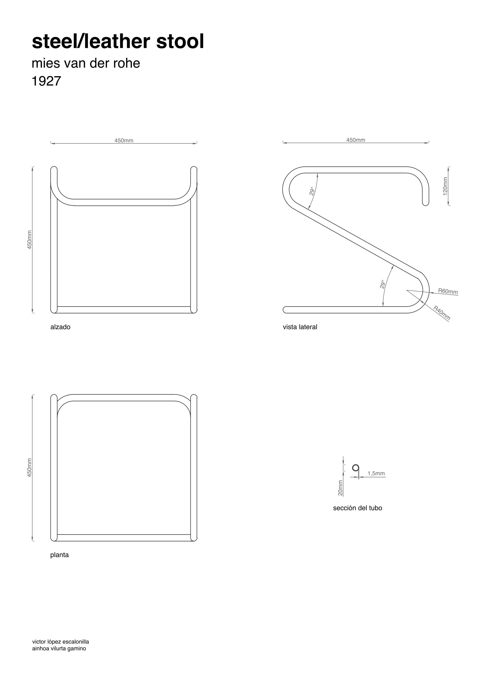 Vistas de la estructura